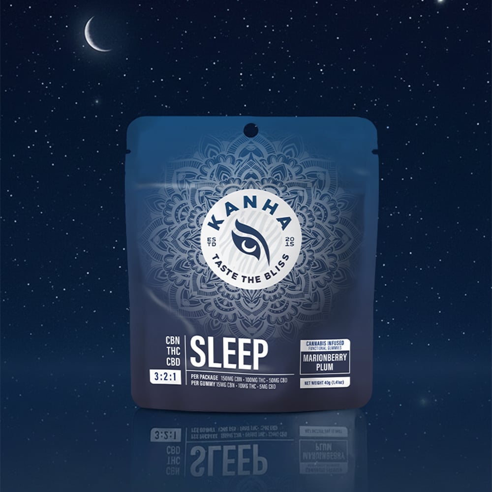KANHA – FX 3:2:1 SLEEP Marionberry Plum [10pk] (150mg CBN/100mg THC/50mg CBD)