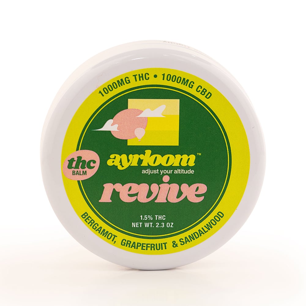 ayrloom – 1:1 Revive Balm [2.3oz] (1000mg CBD/1000mg THC)