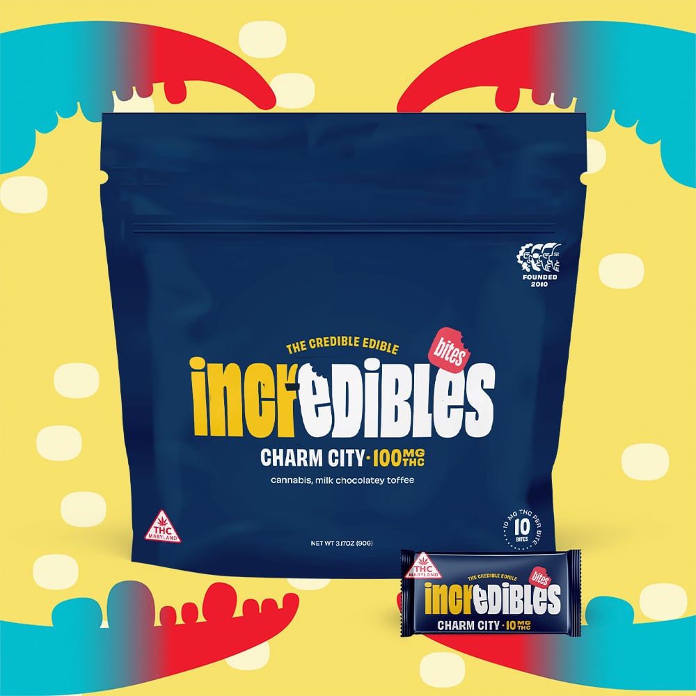 incredibles – Charm City Bites [10pk] (100mg)