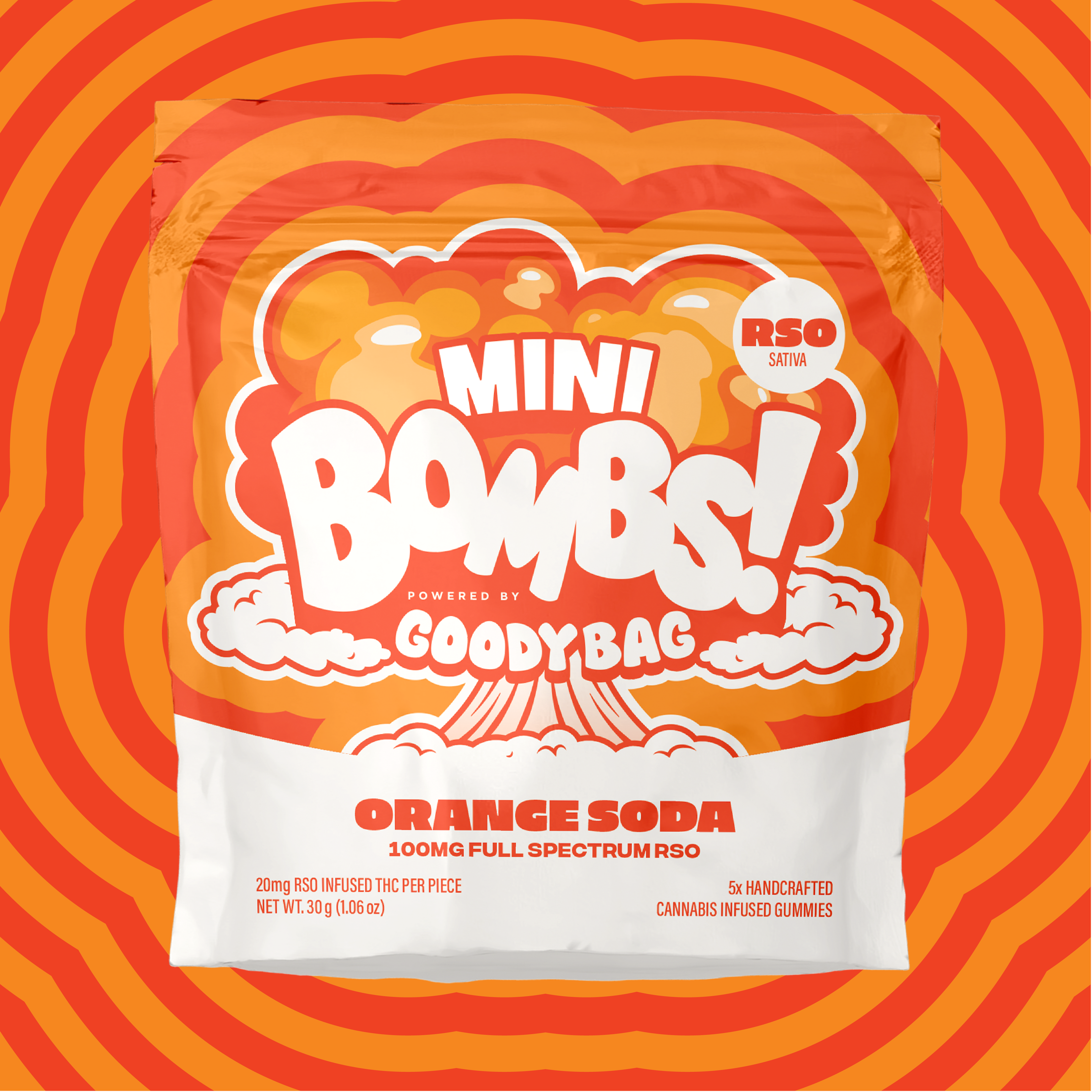 Goody Bag – Orange Soda RSO [5pk] (100mg)