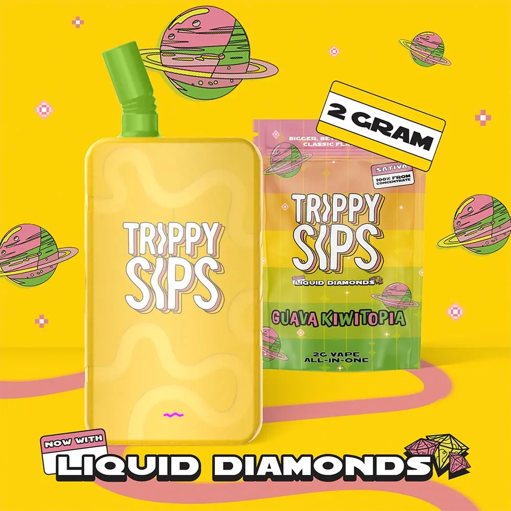 Trippy Sips – Guava Kiwitopia [2000mg]