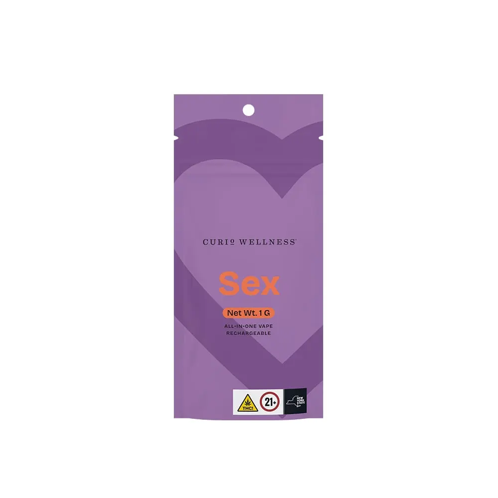 Curio Wellness – Sex | Bedroom Berry All-In-One Vape [1g]
