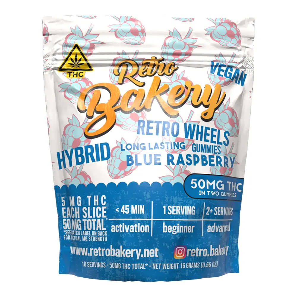 Retro – Blue Raspberry [2pk] (50mg)