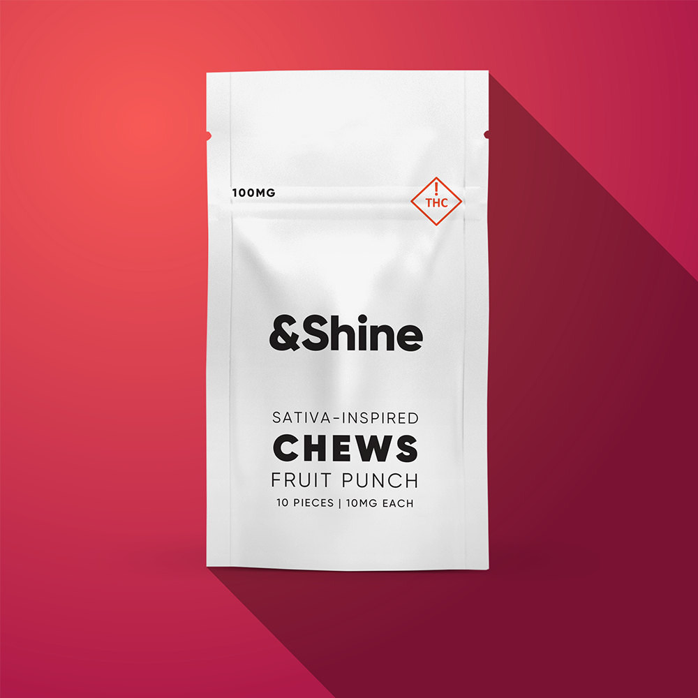 &Shine – Fruit Punch [10pk] (100mg)