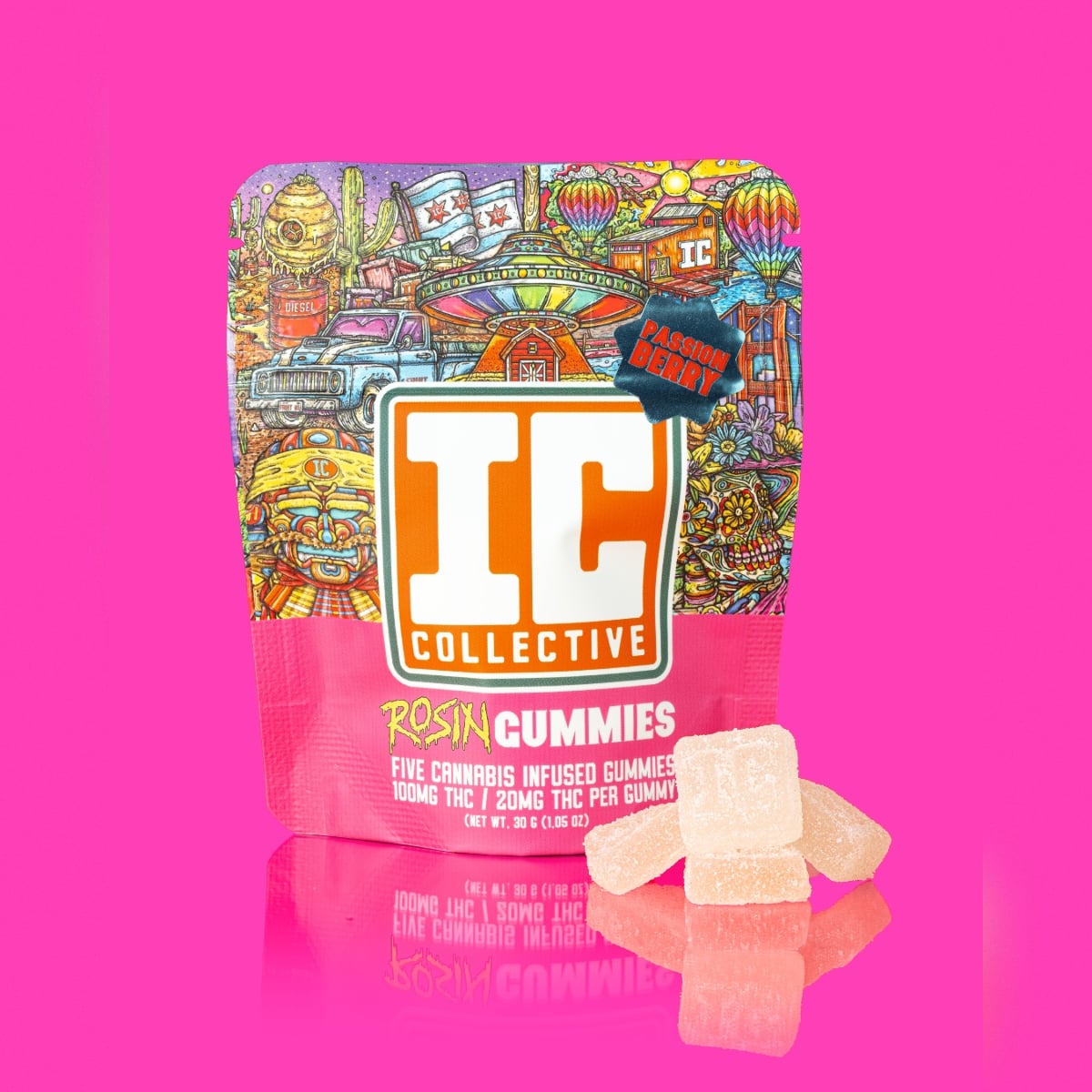 IC Collective – Aloha Punch [5pk] (100mg)