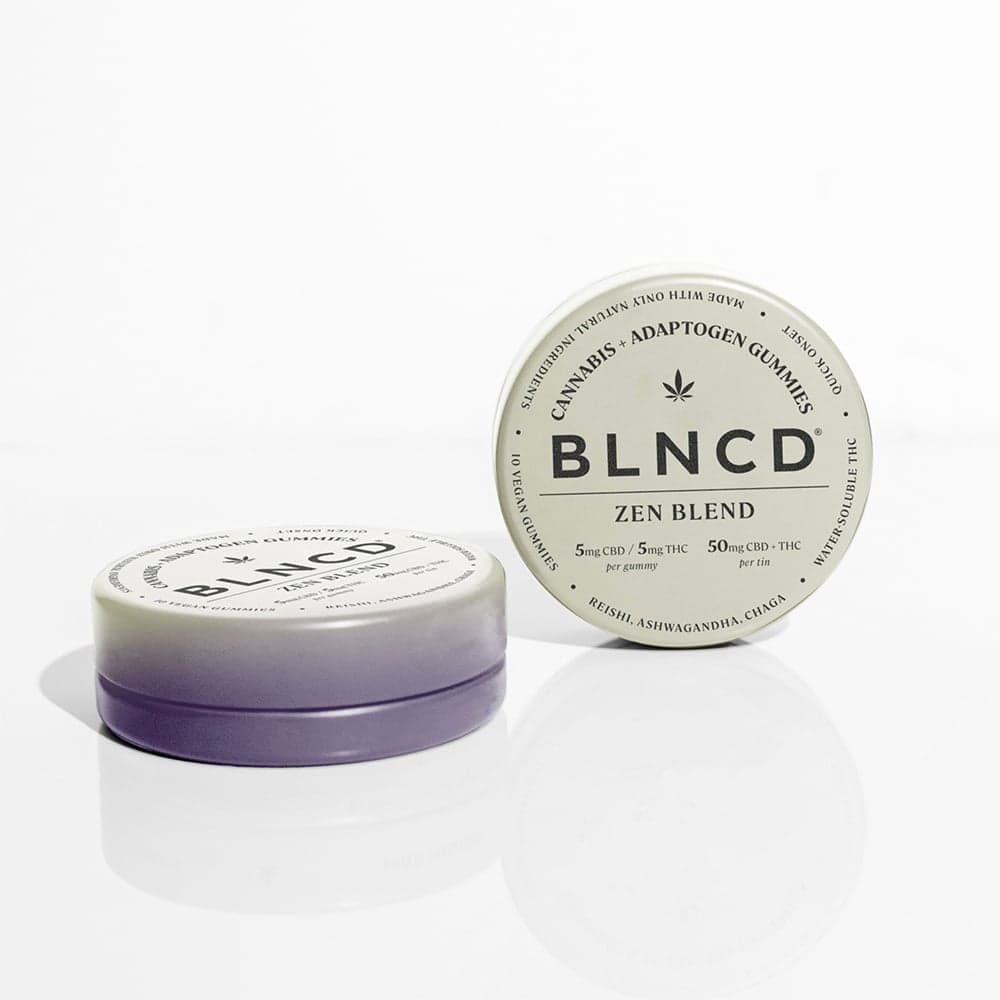BLNCD – Zen Blend THC + Adaptogen Gummies[10pk] (50mg CBD/50mg THC)
