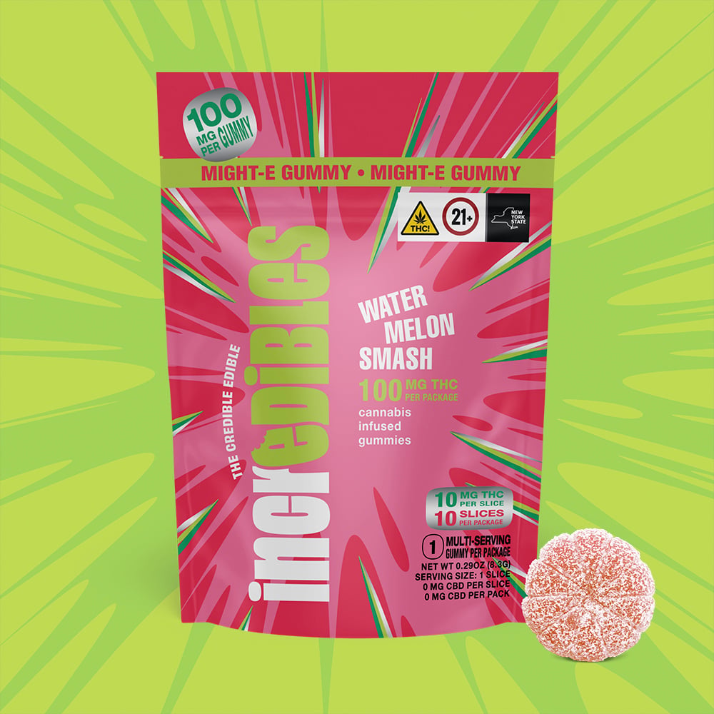 incredibles – Might-E Watermelon Smash [1pk] (100mg)