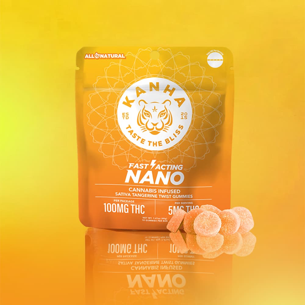 KANHA – Tangerine Twist - Sativa [10pk] (100mg)