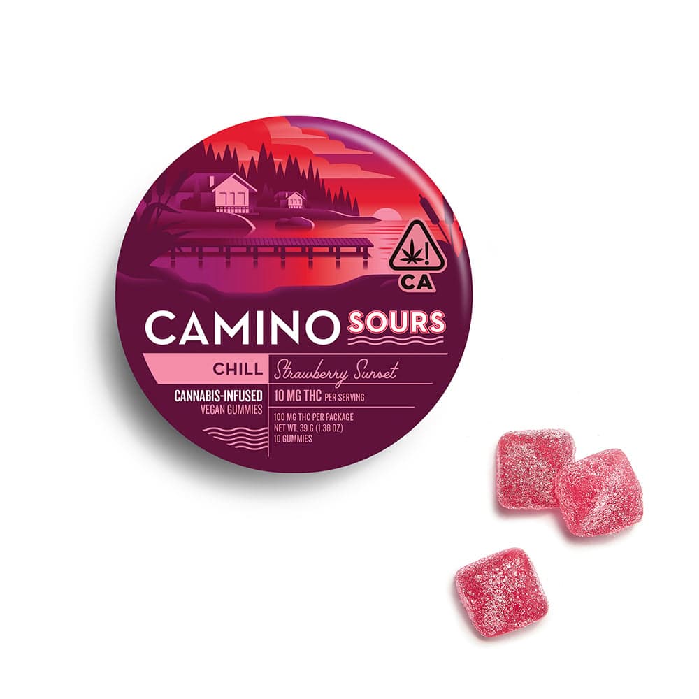 Camino – 'Chill' Strawberry Sunset [10pk] (100mg THC)