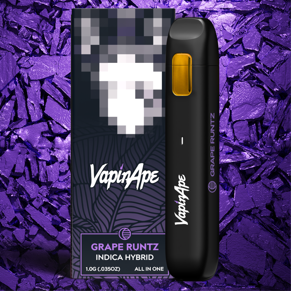 Vapin Ape – Grape Runtz [1000mg]