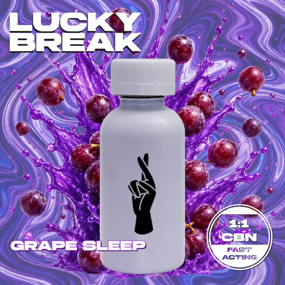 Lucky Break – Lucky Elixir - Grape Sleep 1:1 THC:CBN 0137