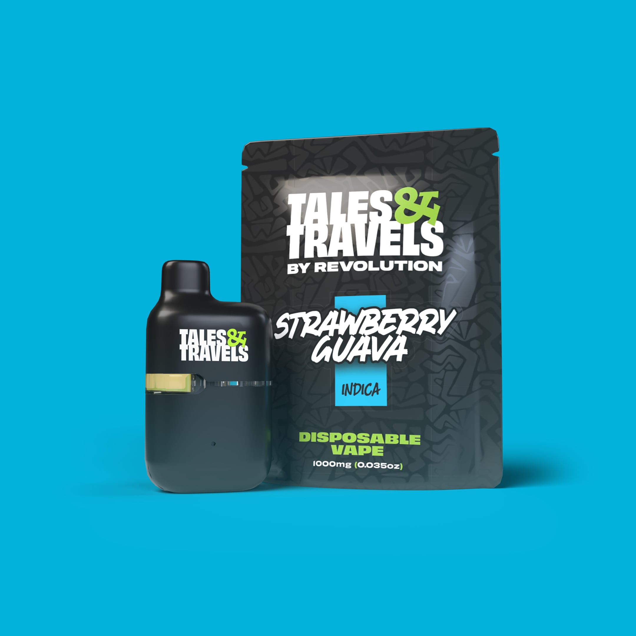 Tales & Travels by Revolution – Strawberry Guava [1000mg]