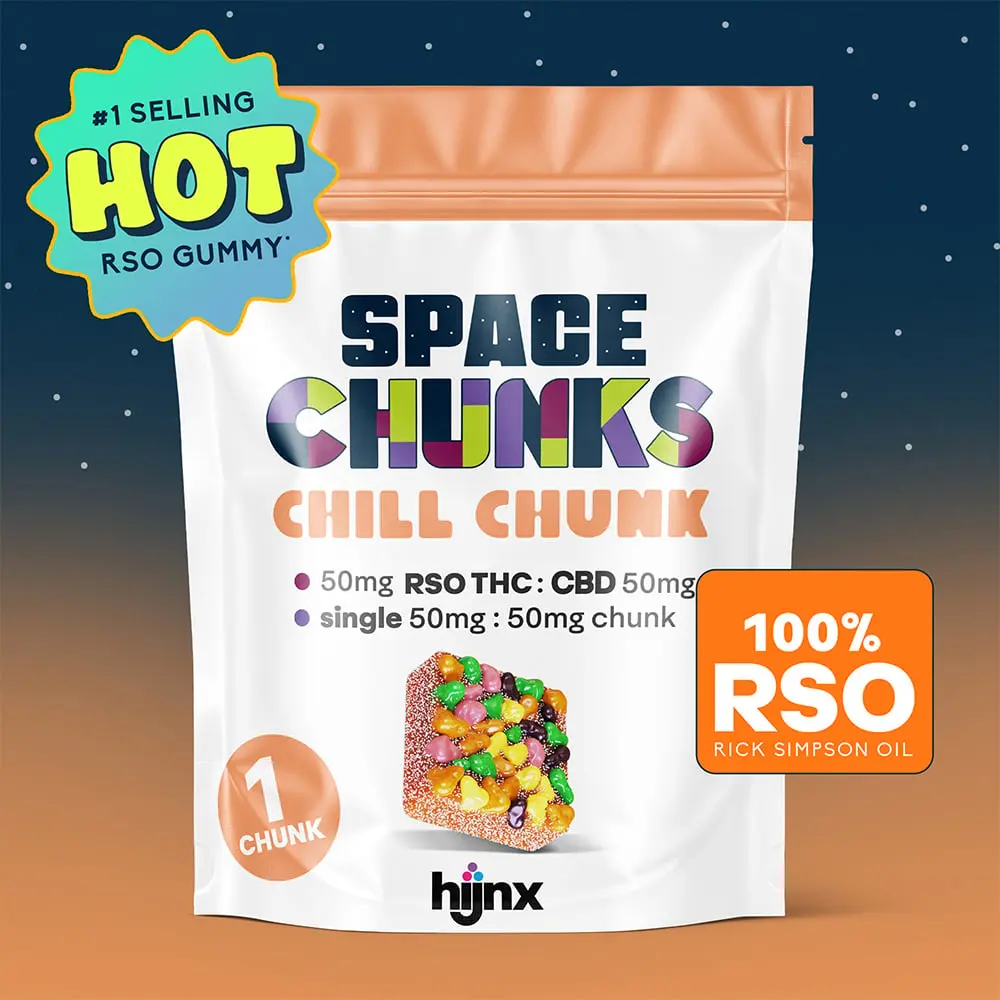 HIJNX – Chill Chunk [1pk] (50mg CBD/50mg THC)