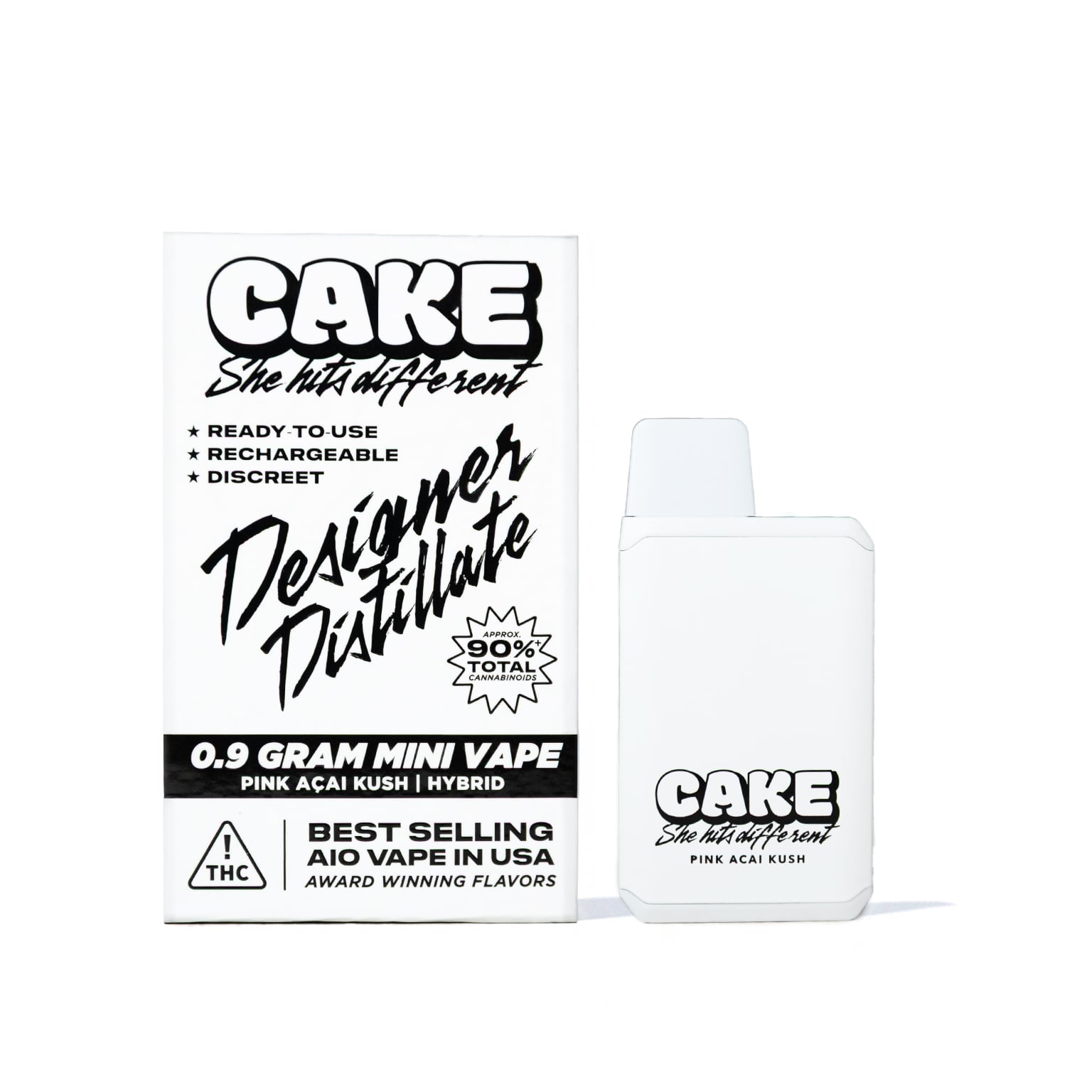 CAKE she hits different – Pink Acai Kush [900mg]