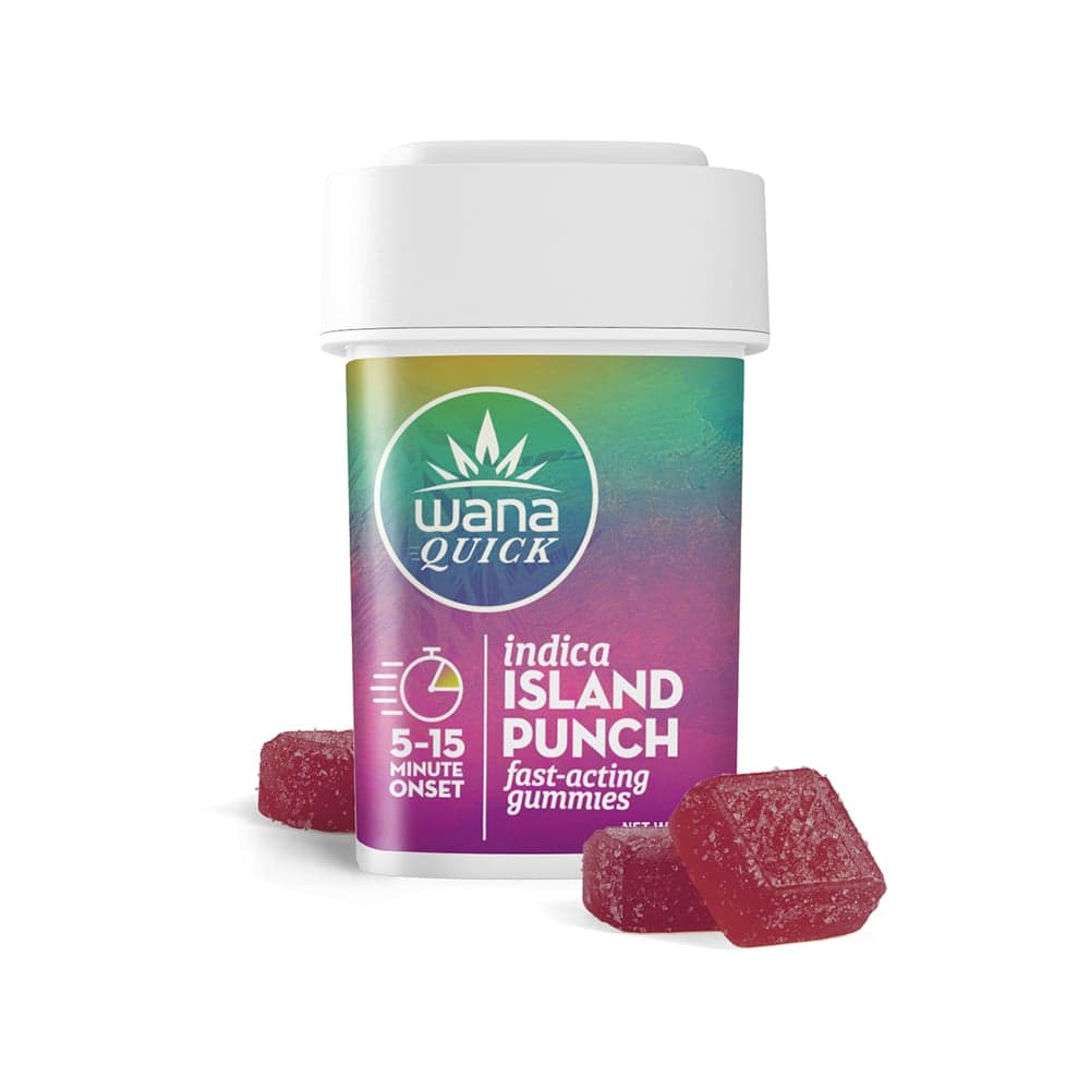 Wana – Wana Quick Indica Island Punch Fast-Acting Gummies 00588