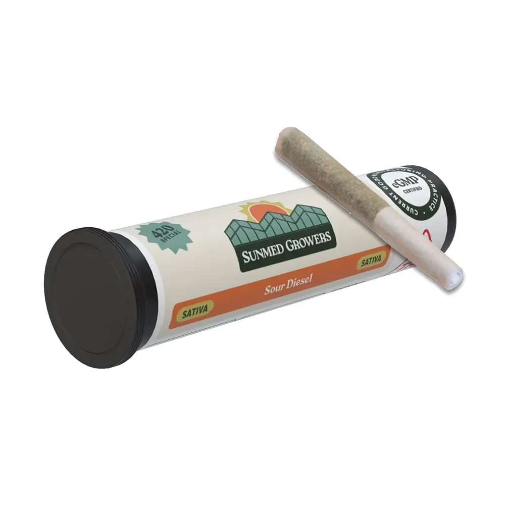 SunMed Growers – Sour Diesel [.5g]