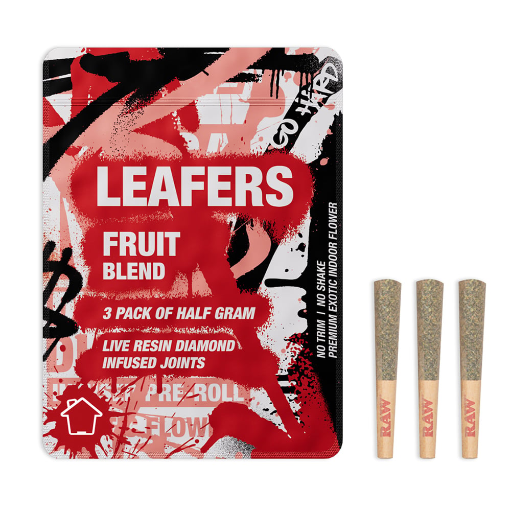 Leafers – Leafers Fruit Blend Diamond-Infused Joints [3 x .5g]