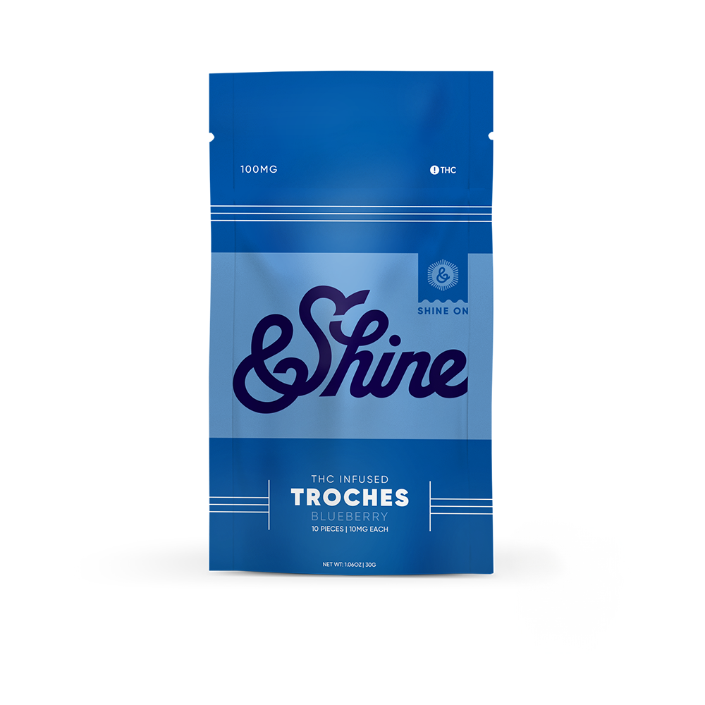 &Shine – Blueberry [10pk] (100mg)