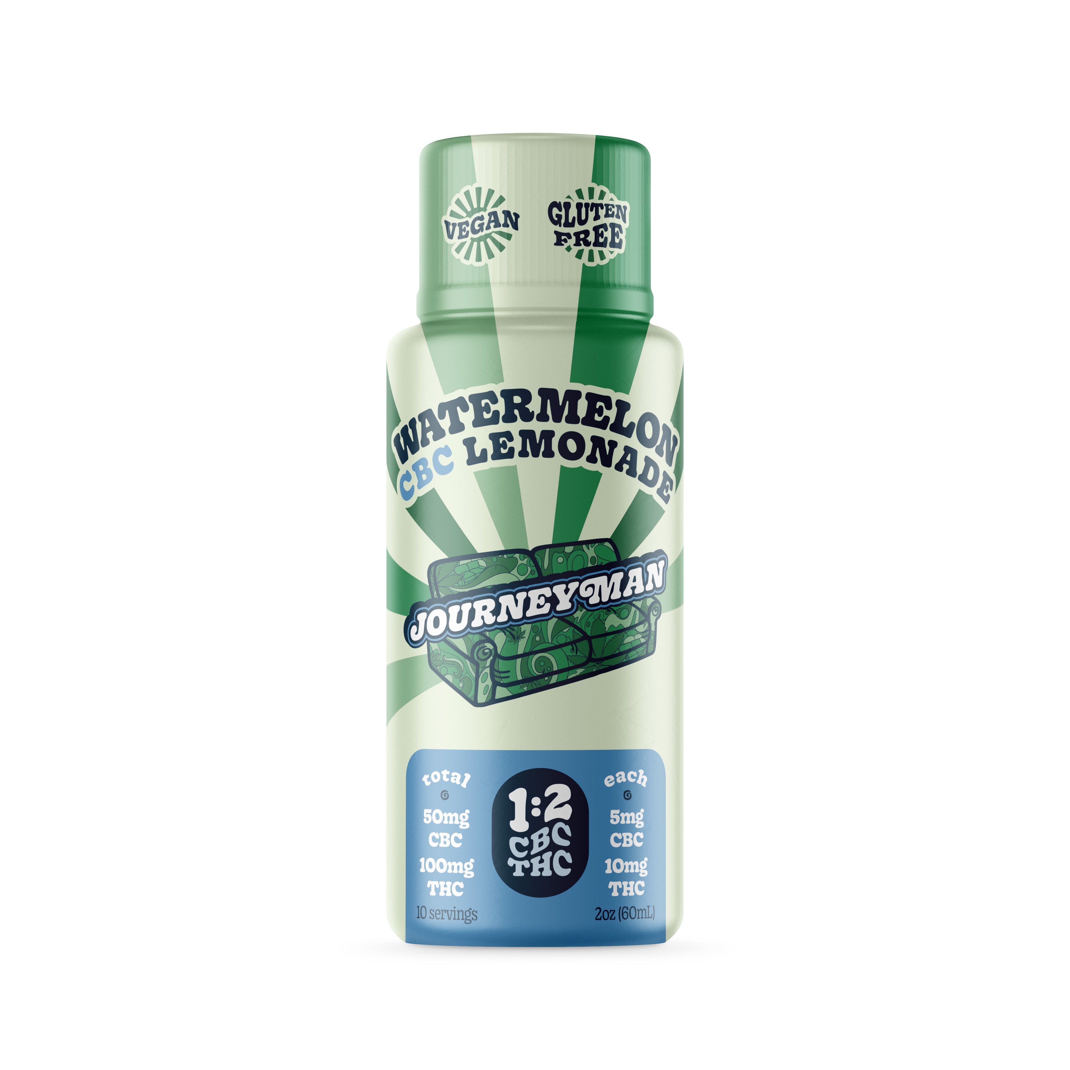 Journeyman – 1:2 CBC Watermelon Lemonade [2oz] (50mg CBC/100mg THC)