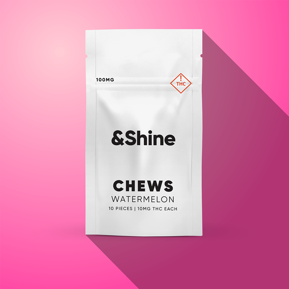 &Shine – Watermelon [10pk] (100mg)