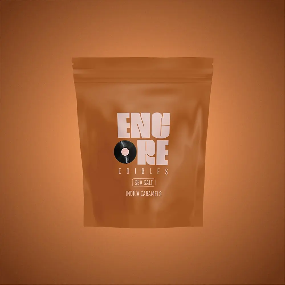 Encore Edibles – Sea Salt Caramels - Indica [10pk] (100mg)