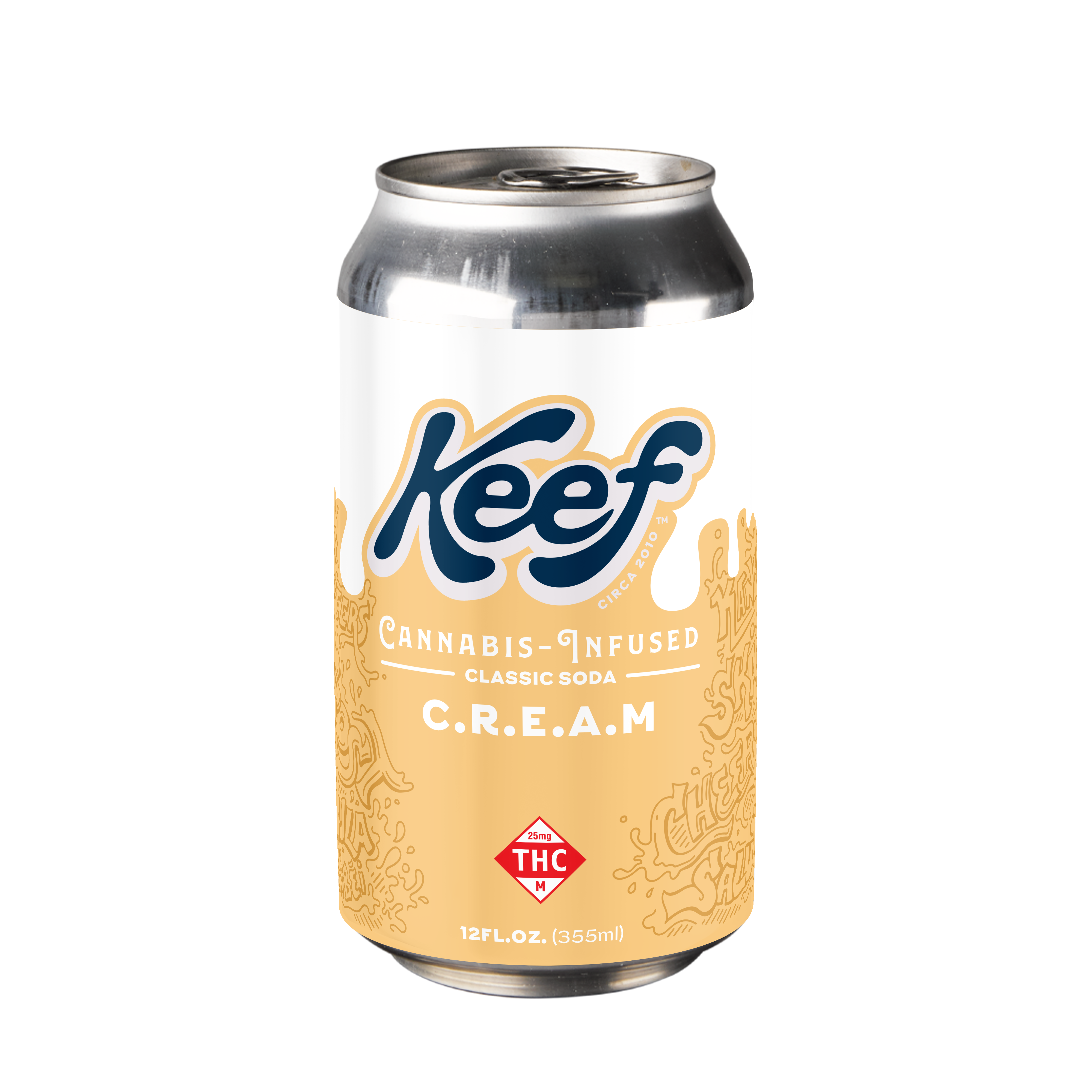 Keef – Cream Soda [12oz] (25mg)
