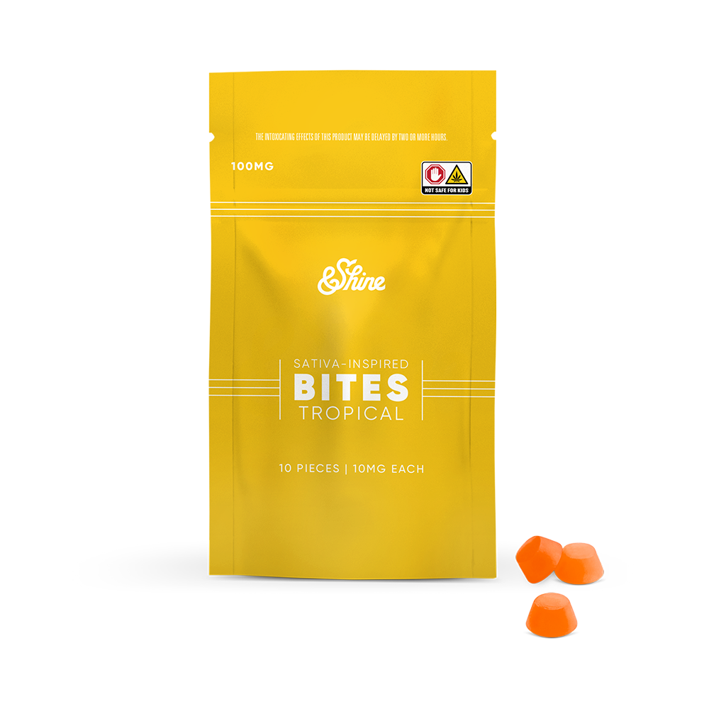 &Shine – Tropical [10pk] (100mg)