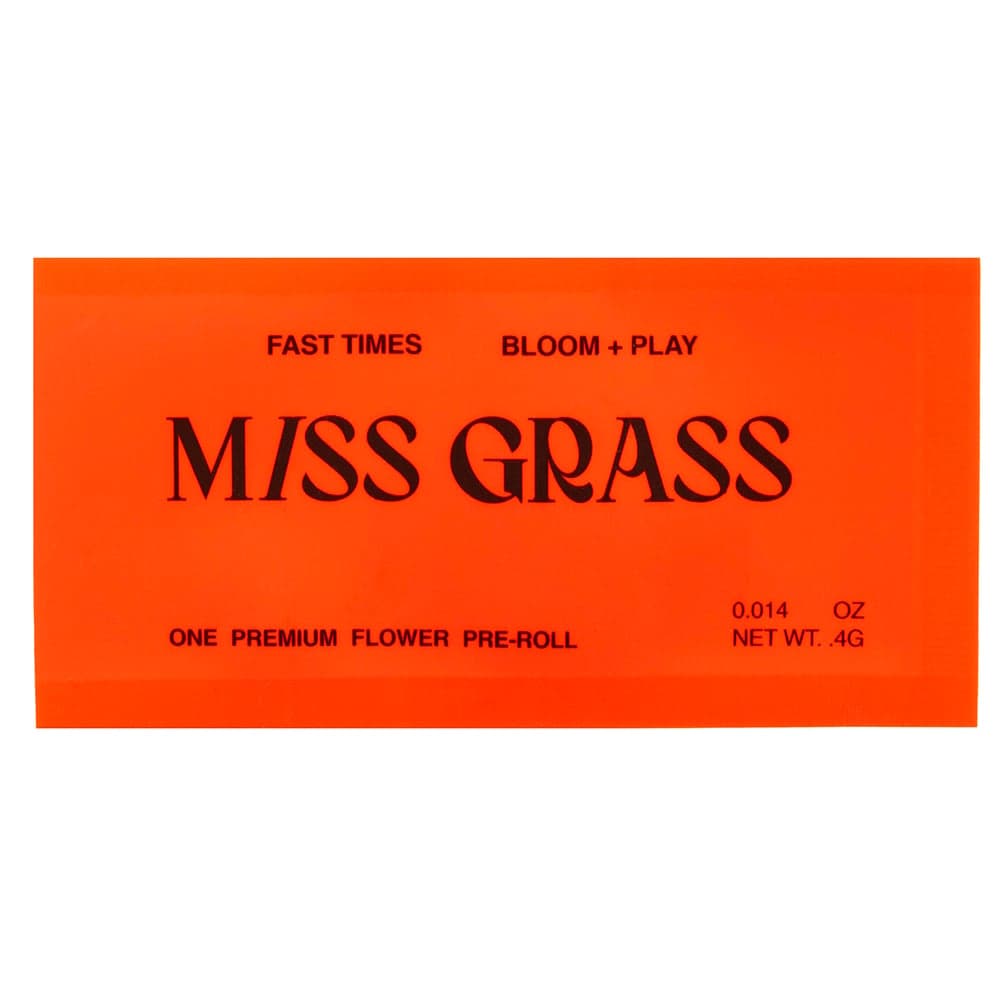 Miss Grass – Fast Times Spark [.4g]