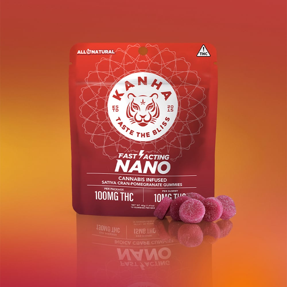 KANHA – Cran-Pomegranate Punch - Sativa [10pk] (100mg)