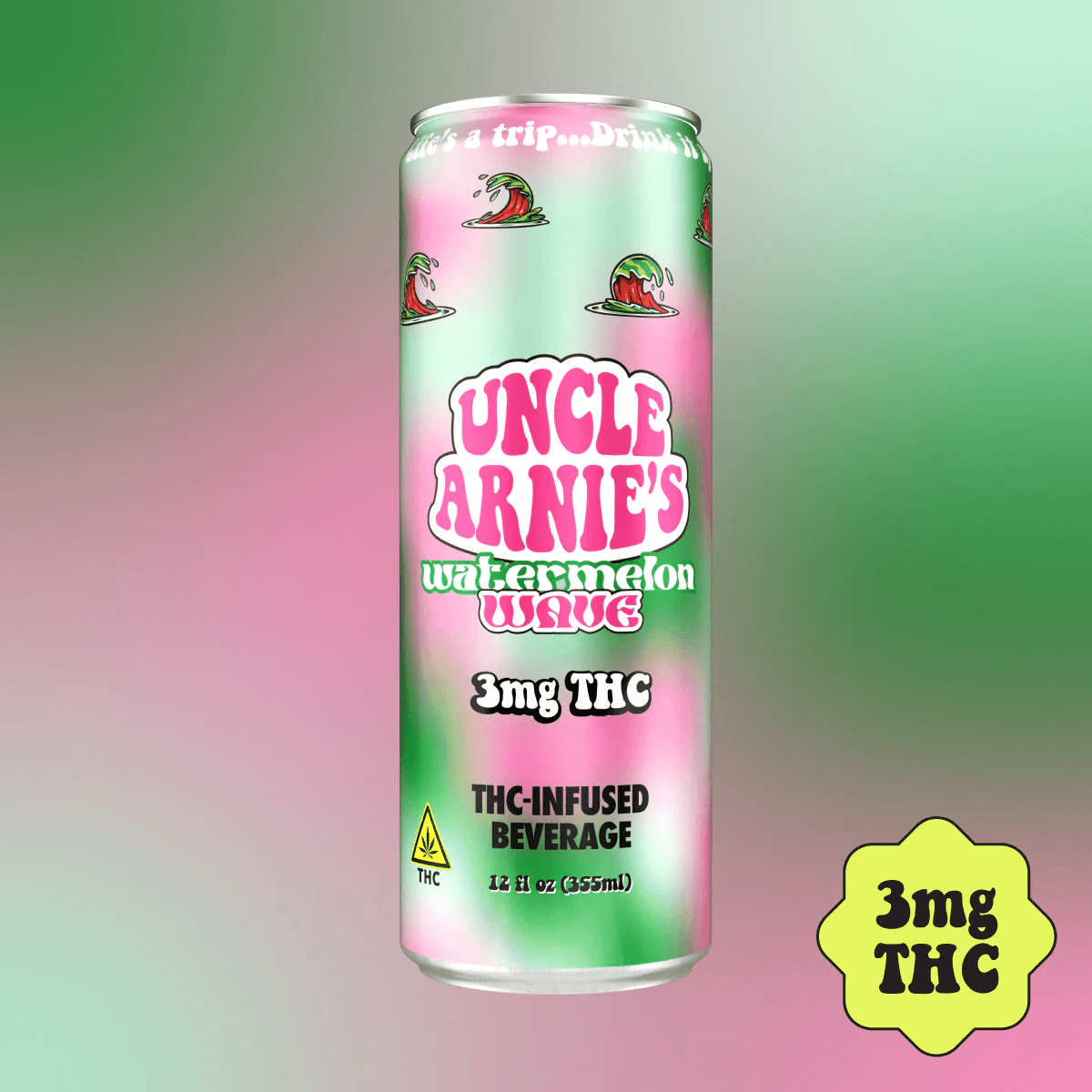 Uncle Arnie's – Watermelon Wave (3mg)