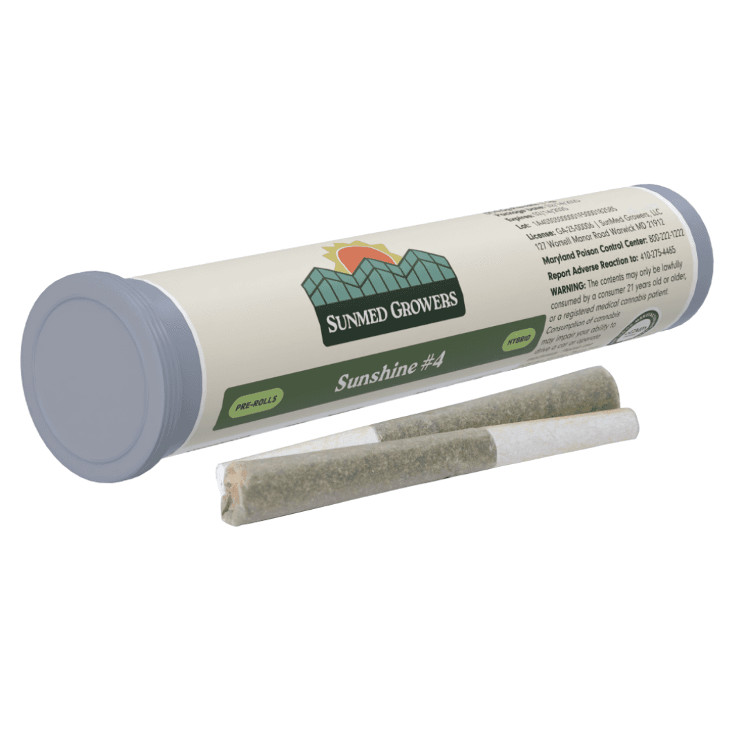 SunMed Growers – Sunshine #4 Pre-Roll 0.5g 2-Pack