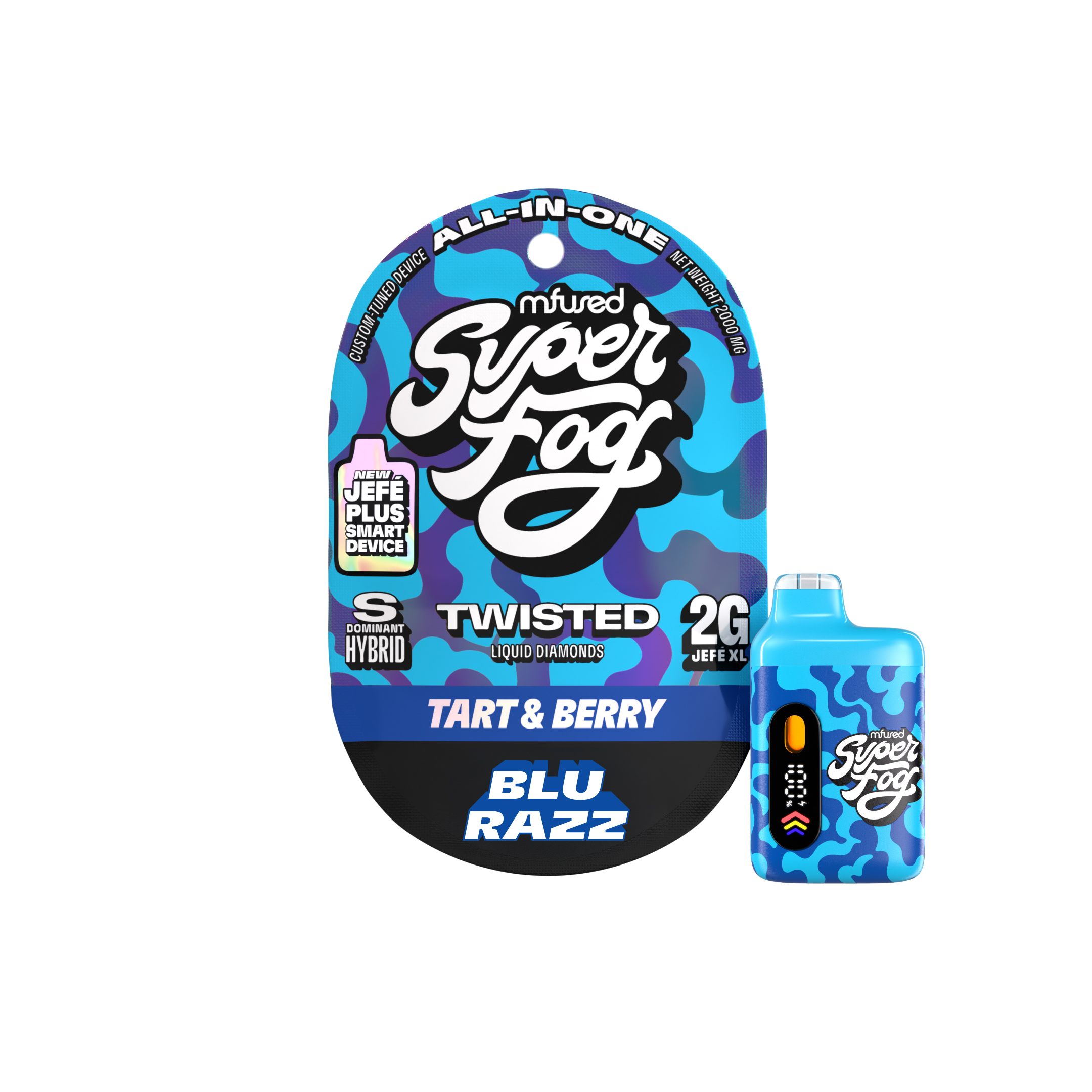 Mfused – Blu Razz [2000mg]