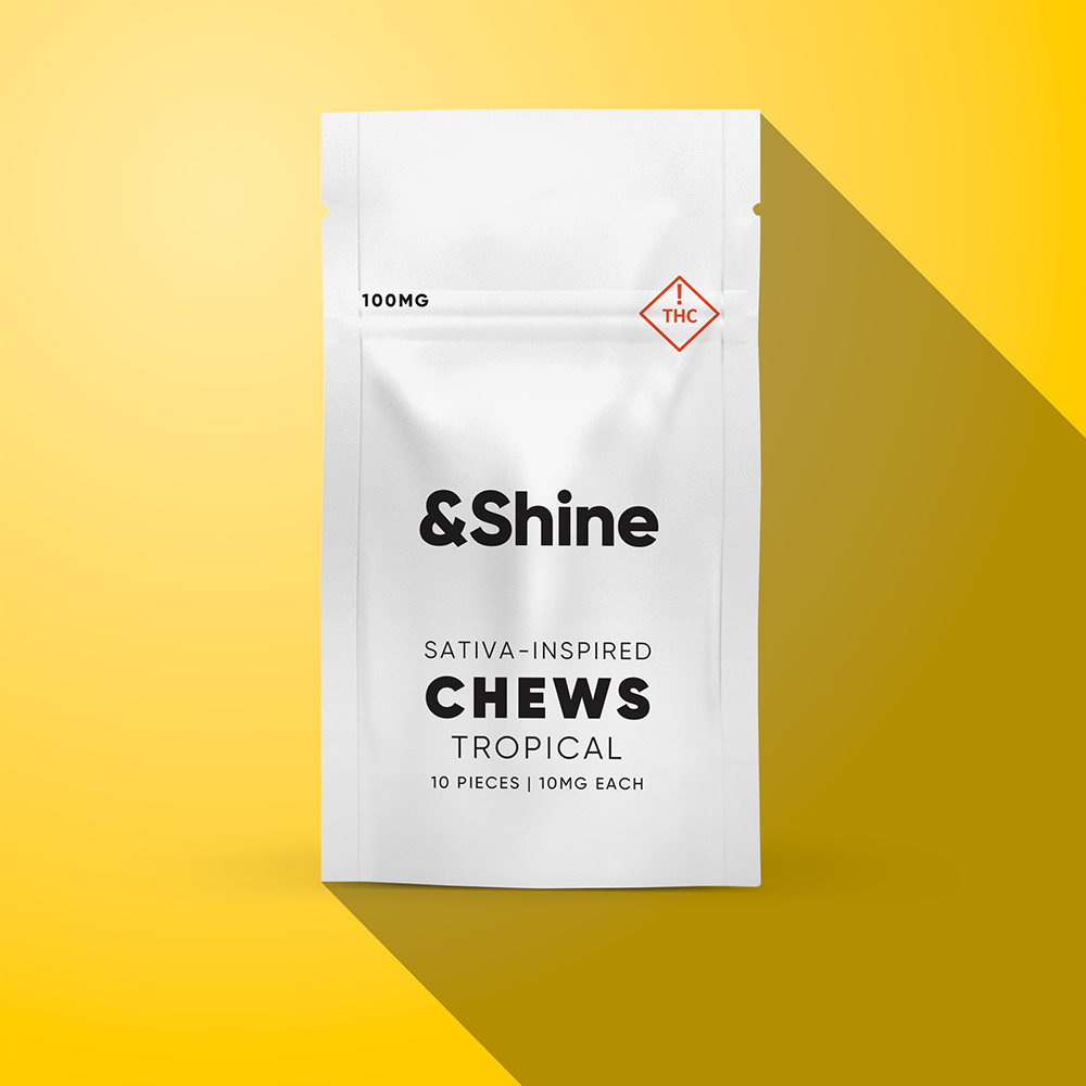 &Shine – Tropical [10pk] (100mg)