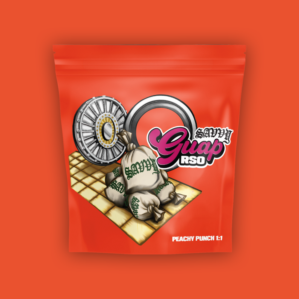 Savvy – Savvy Guap RSO Peachy Punch 1:1 CBD:THC H 27520