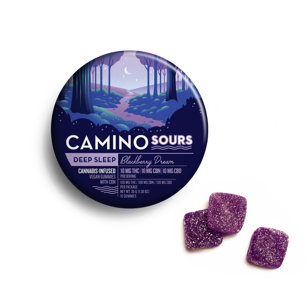 Camino – 1:1:1 'Deep Sleep' Blackberry Dream [2pk] (20mg CBD/20mg THC/20mg CBN)