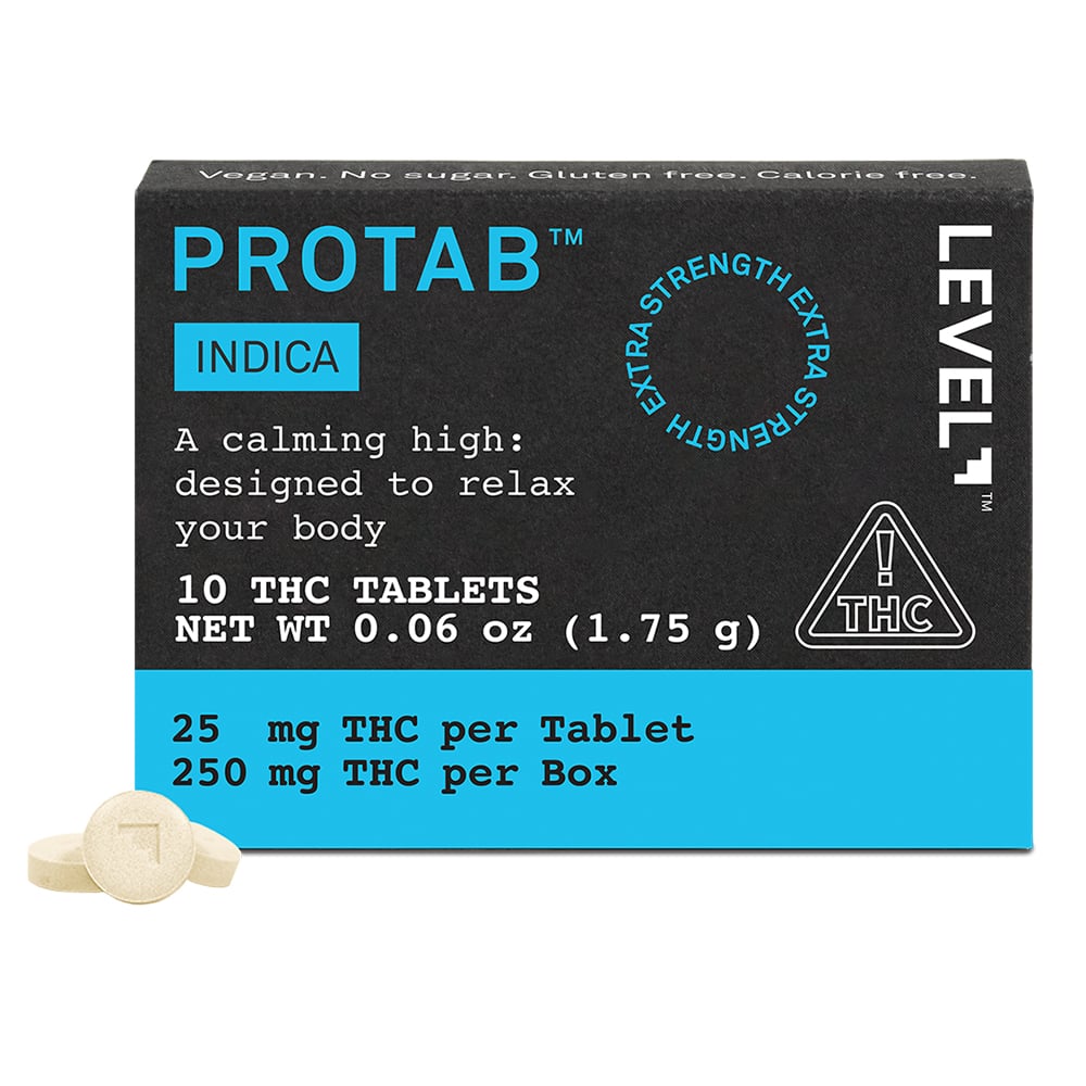 LEVEL – PROTAB Indica [10pk] (250mg)