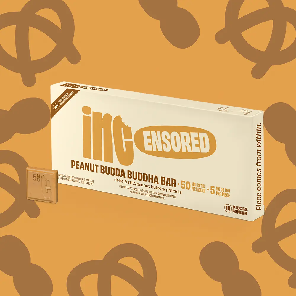 (inc)ensored – Peanut Budda Buddha Bar [10pk] (50mg)