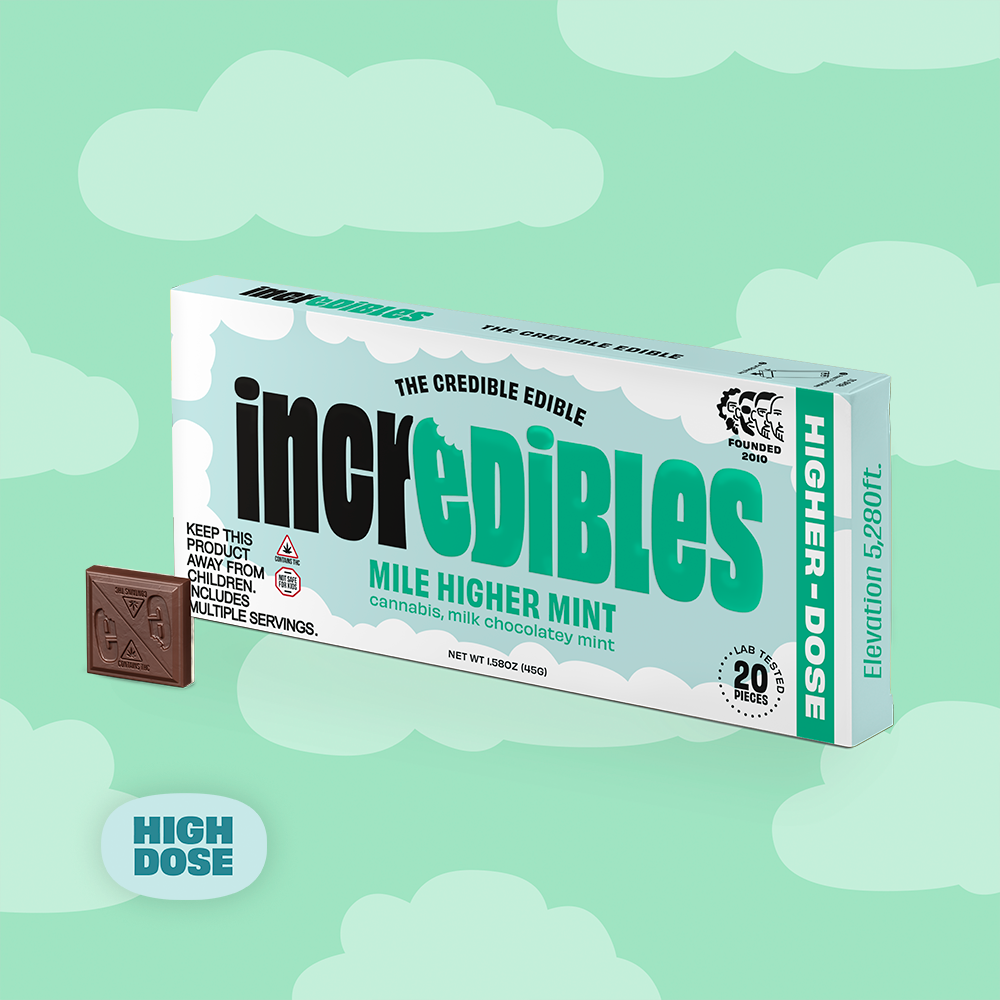 incredibles – Mile Higher Mint [20pk] (500mg)