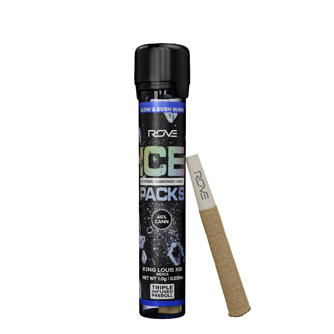 ROVE – King Louis XIII - Infused Ice Packs (Rosin, Hash, and Diamonds) [1g]