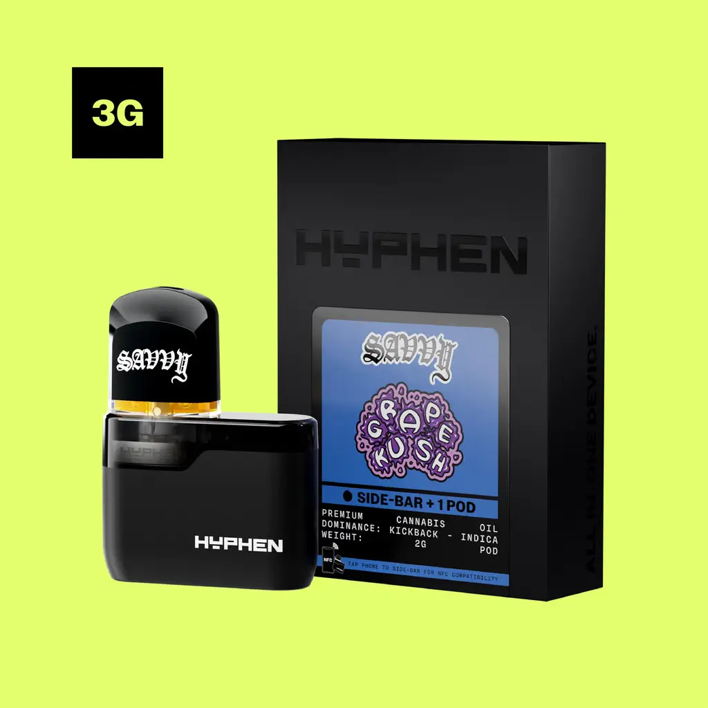 Savvy – HYPHEN Grape Kush [3g]