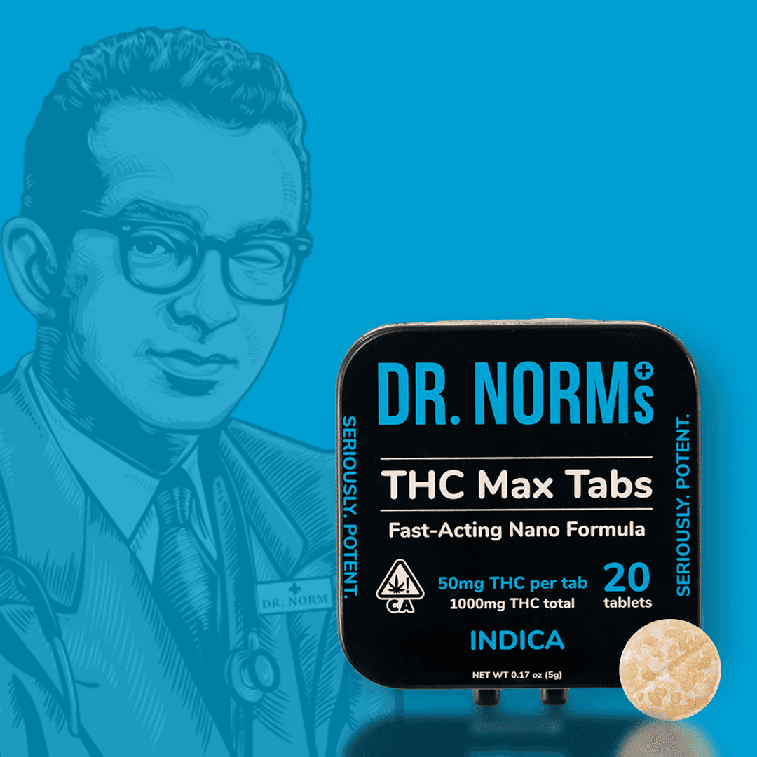 Dr. Norm's – THC Max Indica [20pk] (1000mg)