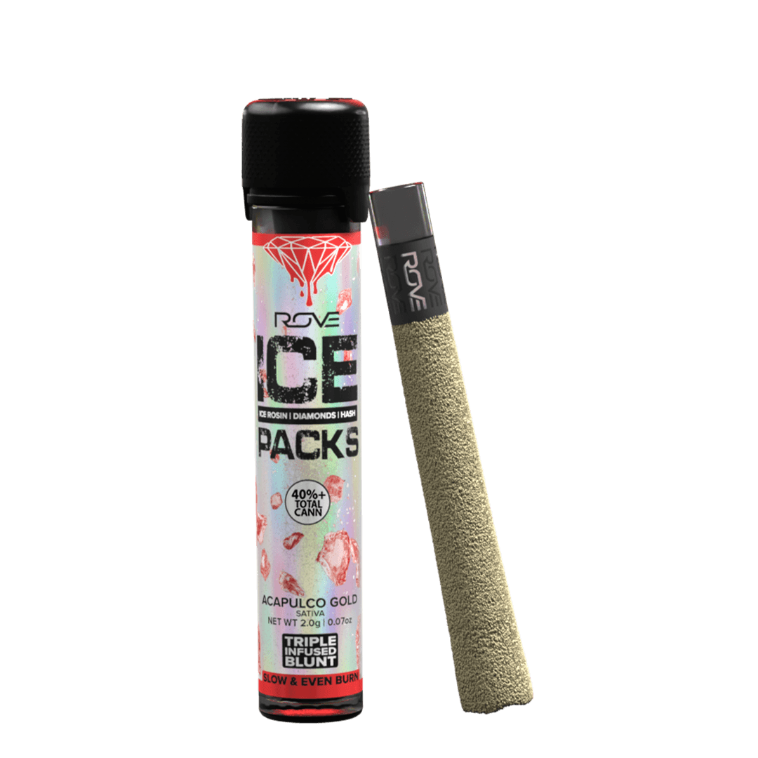 ROVE – Acapulco Gold - Infused Ice Pack Blunt (Rosin, Hash, and Diamonds) [2g]