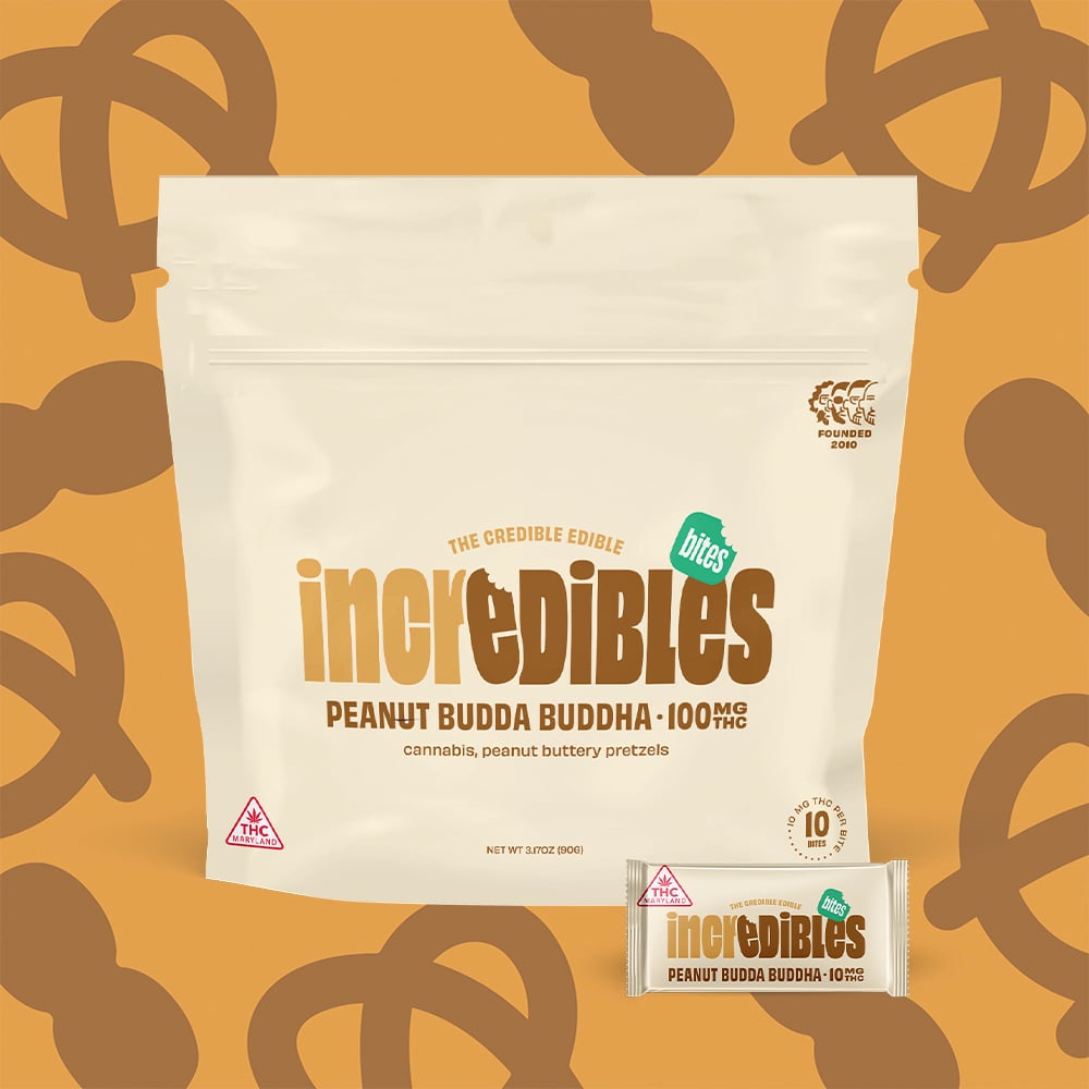 incredibles – Peanut Budda Buddha Bites [10pk] (100mg)