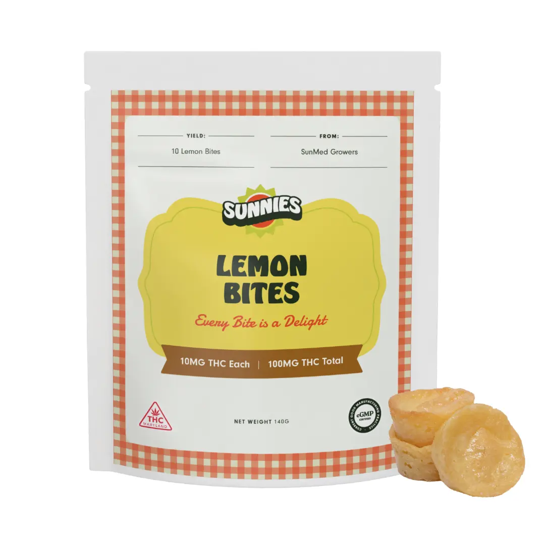 Sunnies – Lemon Bites [10pk] (100mg)