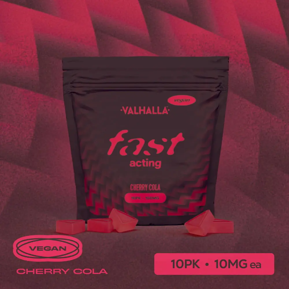 Valhalla – Fast Acting Cherry Cola [10pk] (100mg)