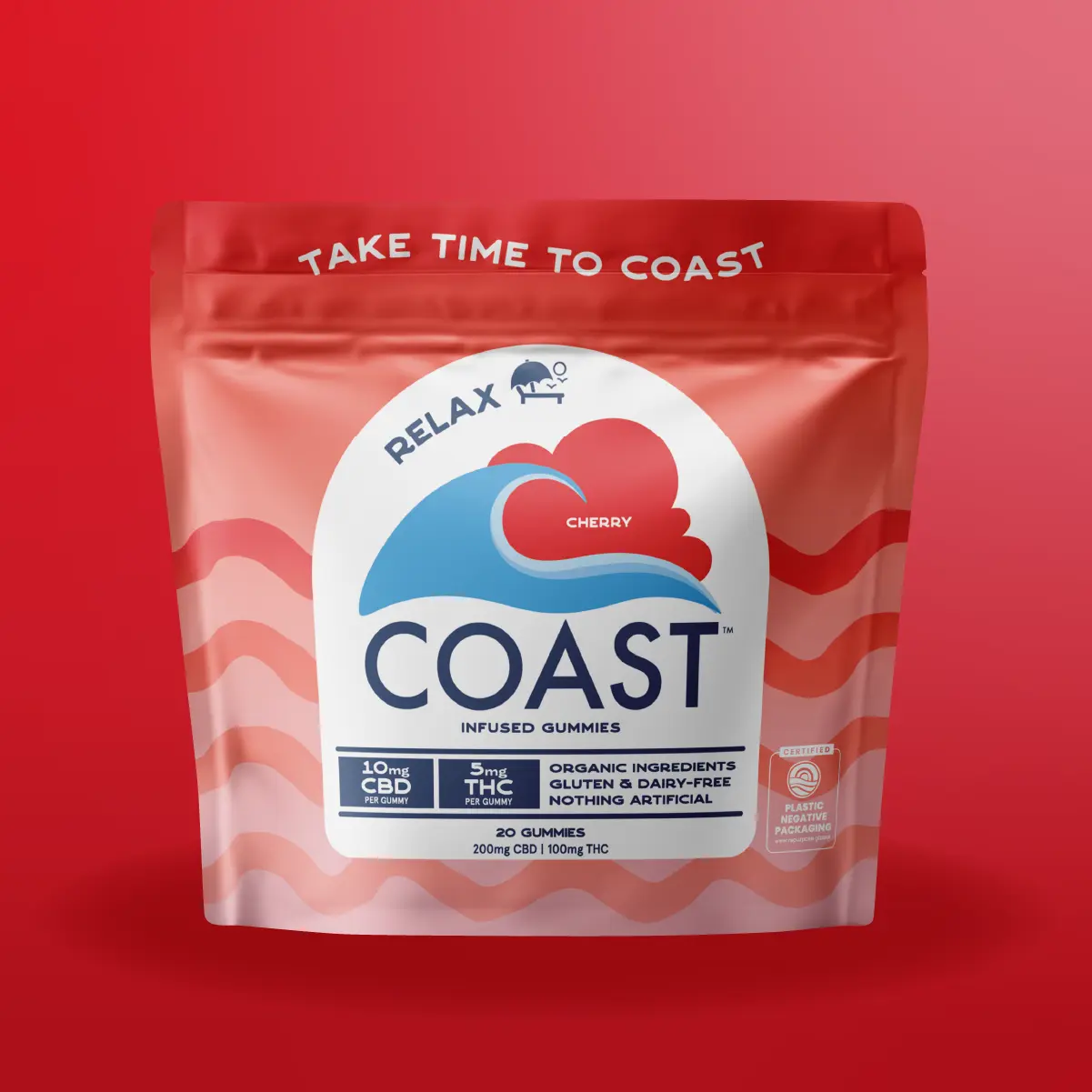 Coast Cannabis Co™ – Coast Cannabis Co. Cherry 10:5 Infused Gummies (CBD:THC)(C0070000482)