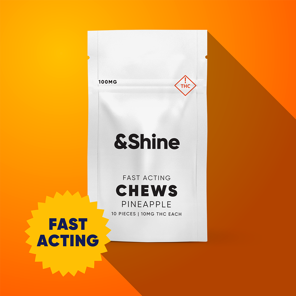 &Shine – Fast Acting Pineapple [10pk] (100mg)