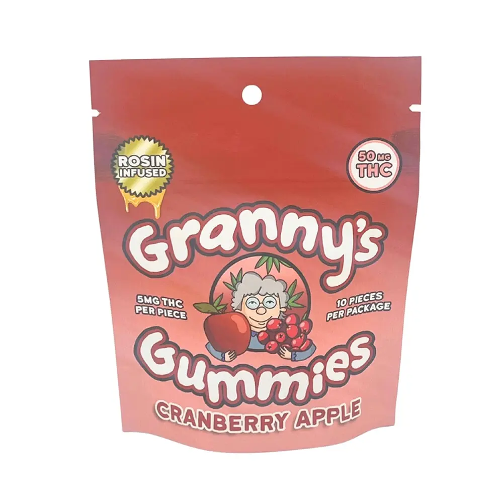 Granny's – Cranberry Apple Rosin Gummies [10pk] (50mg)