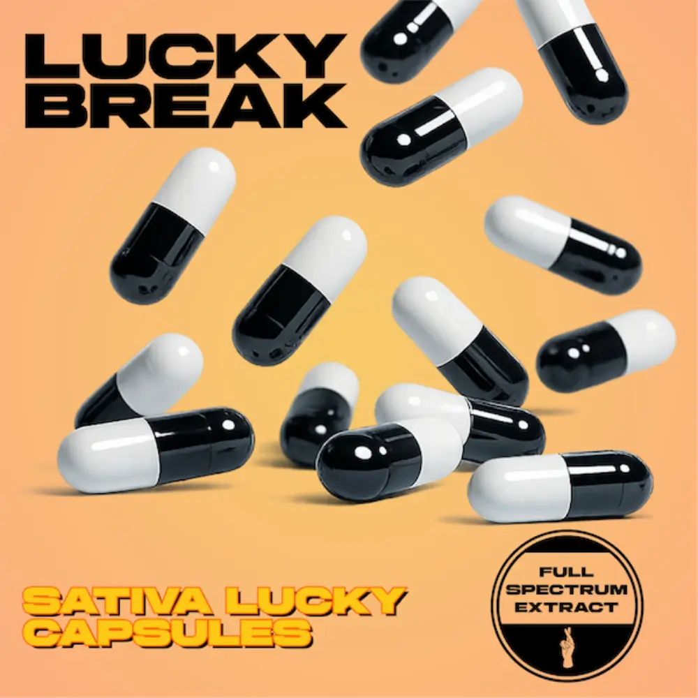 Lucky Break – Full Spectrum Lucky Capsules - Sativa 0131