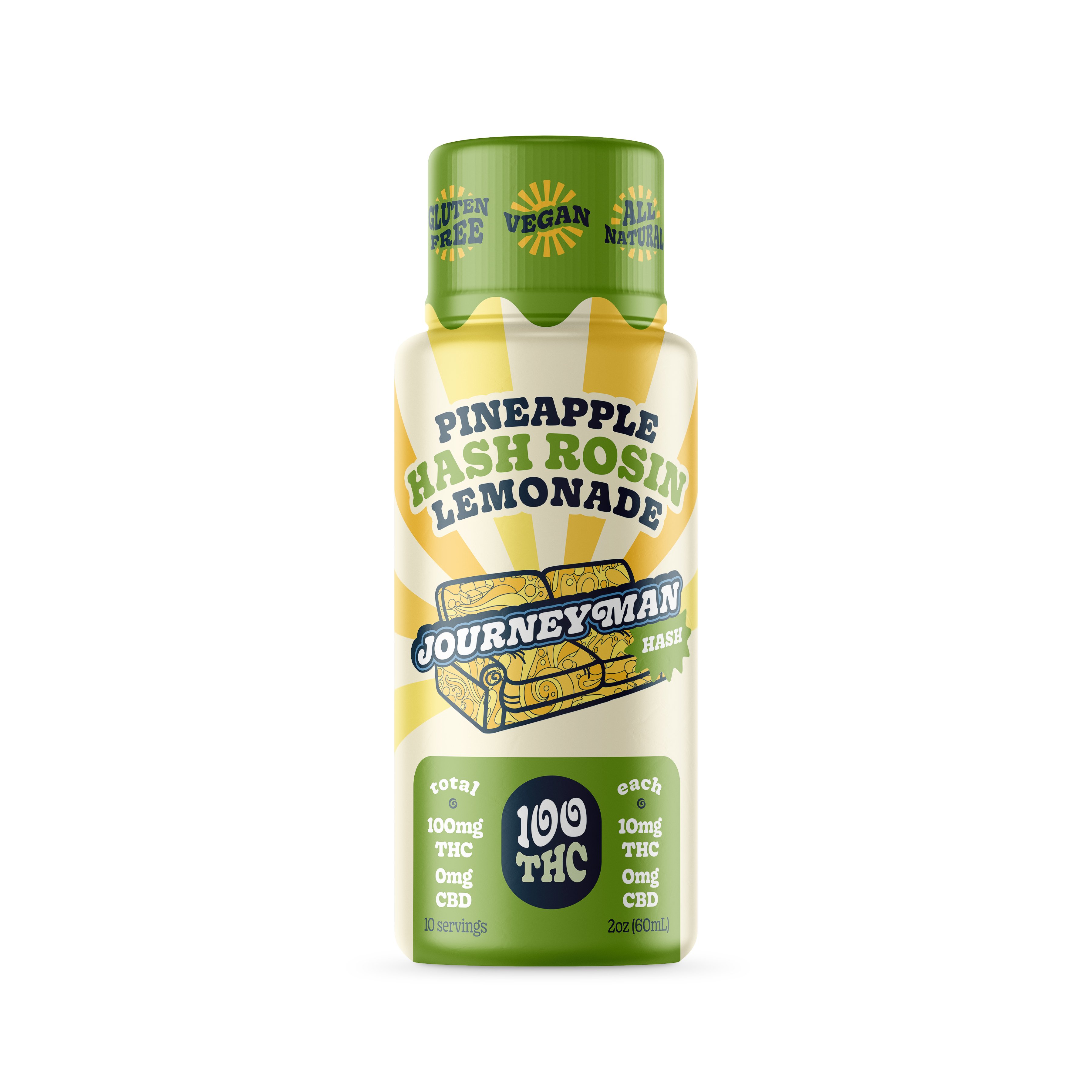 Journeyman – Pineapple Hash Rosin Lemonade [2oz] (100mg)